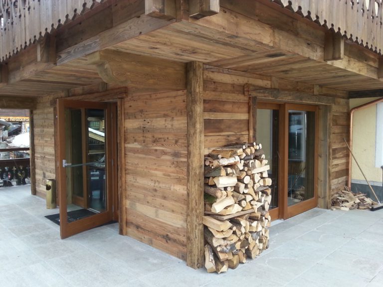 Serramento moderno mordenzato, Cervinia — foto 1